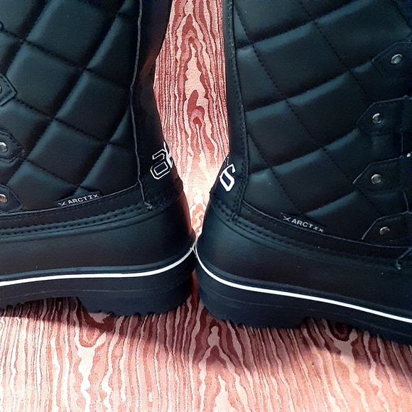 Arctix Women's Chalet Lace-Up Lined Tall Winter Boots Quilted Black Size 10 NIB - Picture 9 of 16